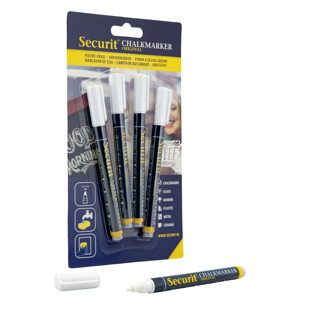 krijtmarker, chalkmarker, marker, kleur, set