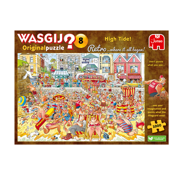 Puzzel Wasgij Retro Orginal 8 Vloed 1000 stukjes