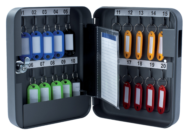 Sleutelkast Quantore Basic 20 haken Sleutelkast Quantore Basic 20 haken