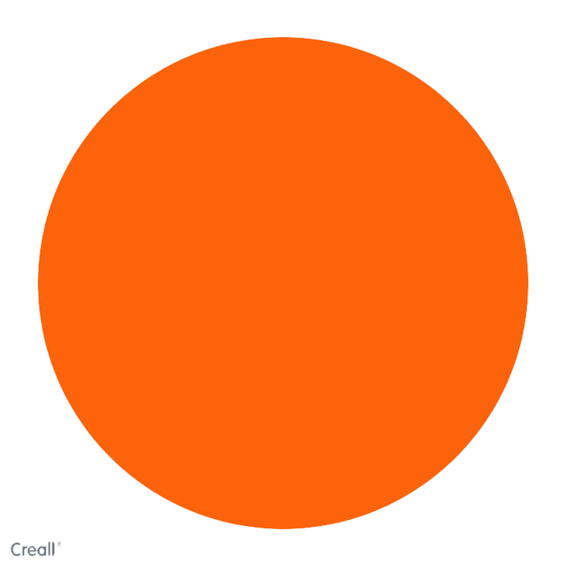 Plakkaatverf Creall basic oranje 500ml