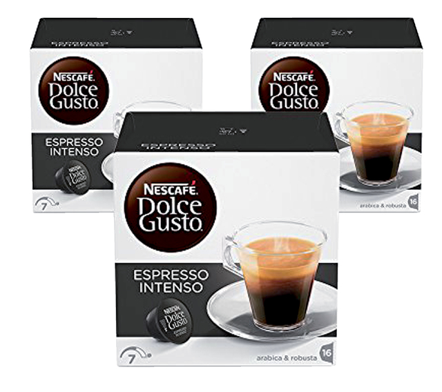 Koffiecups Dolce Gusto espresso intenso 16 stuks