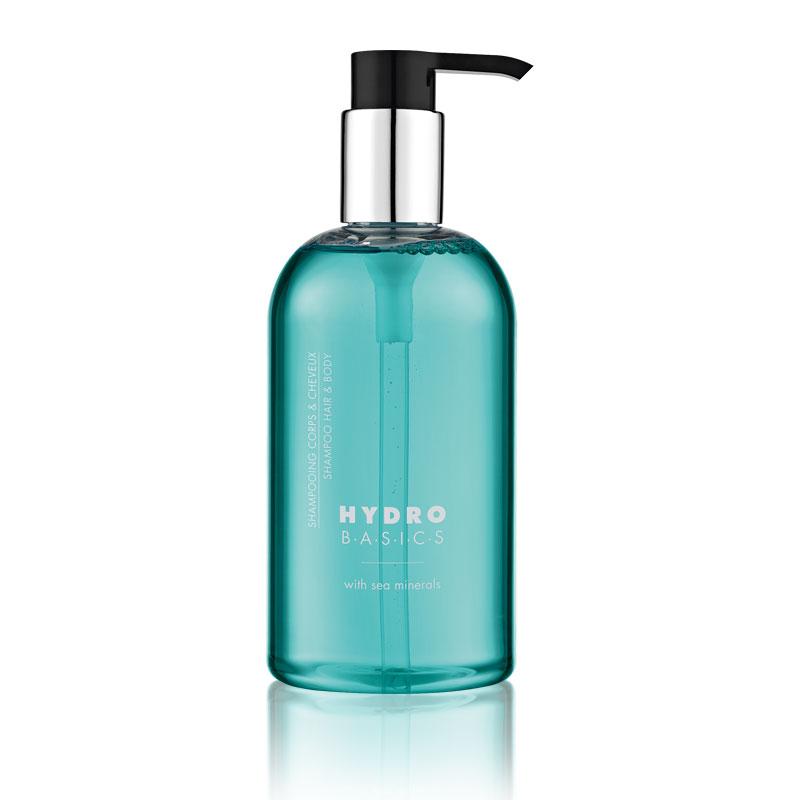 Hydro basics Shampoo HenB Pomp doos 24x300 ml.