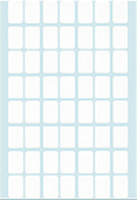 Etiket HERMA 2340 12x18mm wit 1792 stuks