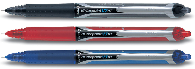 Rollerpen PILOT Hi-Tecpoint V7 RT medium zwart
