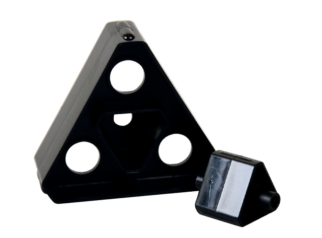 Plakbandhouderkern KW-trio voor 33m en 66m zwart Plakbandhouderkern KW-trio voor 33m en 66m zwart