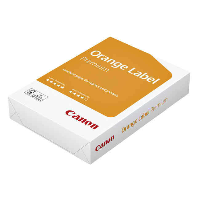 Kopieerpapier Canon Orange Label Premium A4 wit 500 vel Kopieerpapier Canon Orange Label Premium A4 wit 500 vel