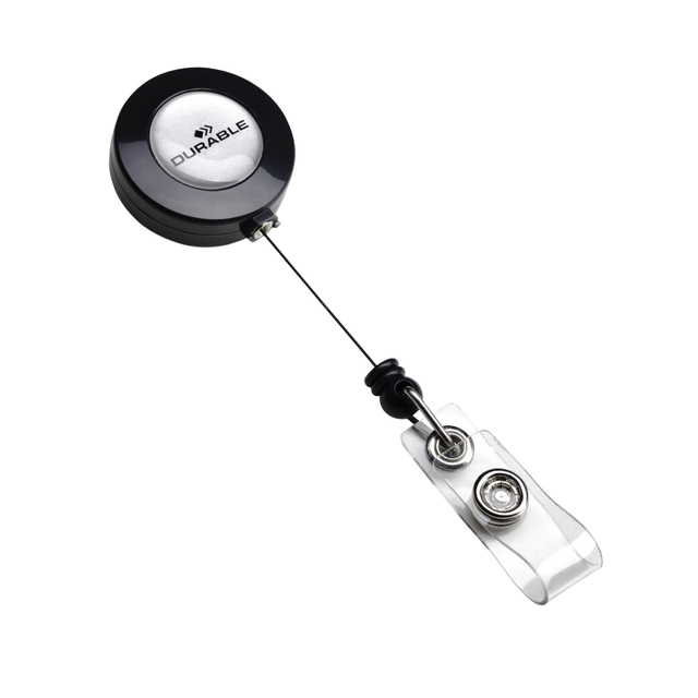 Afrolmechanisme Durable 8152 met drukknop 800mm antraciet Afrolmechanisme Durable 8152 met drukknop 800mm antraciet