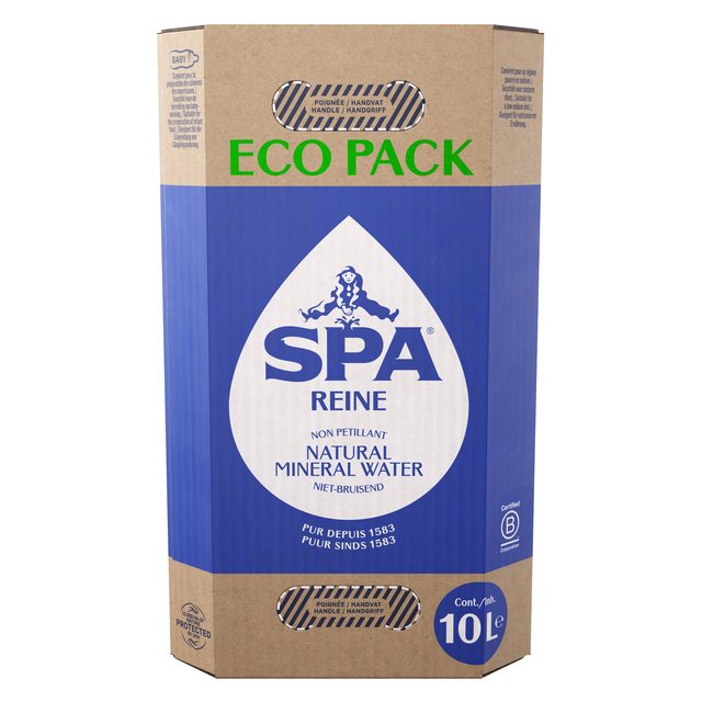 Water Spa Reine blauw Eco Pack 10 liter Water Spa Reine blauw Eco Pack 10 liter