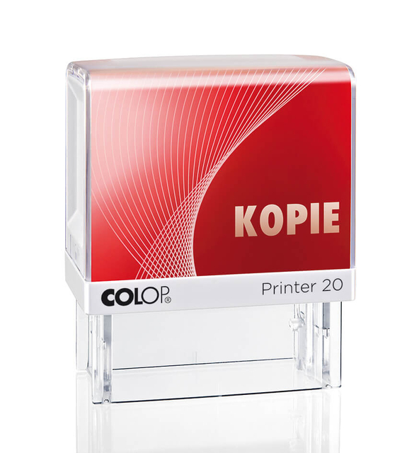 Tekststempel Colop Printer 20/L kopie rood