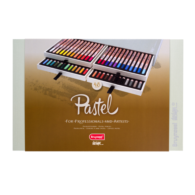 Kleurpotloden Bruynzeel 8840 Design pastel 48stuks assorti Kleurpotloden Bruynzeel 8840 Design pastel 48stuks assorti