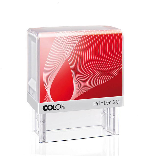 Tekststempel Colop Printer 20 personaliseerbaar rood