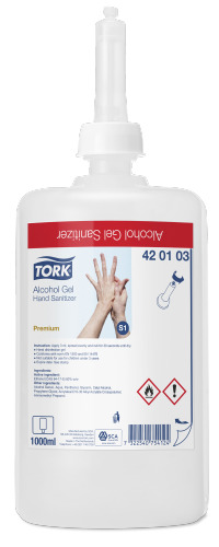Tork Alcohol Gel Hand Sanitizer S1 Premium 6x1ltr