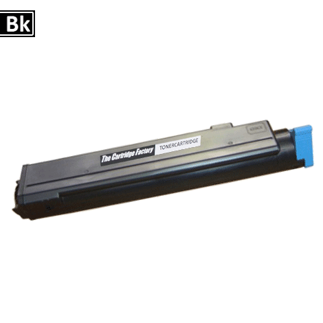 Huismerk toner - Oki (Cartridge) 43979207 compatibel, zwart