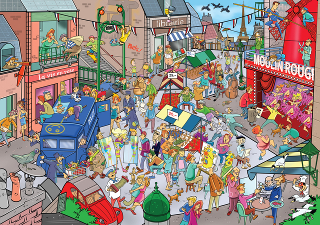 Puzzel That's Life City Paris 1000 stukjes