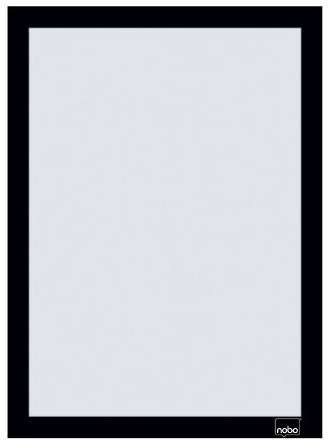 Infokader Nobo zelfklevend A4 zwart 2 stuks Infokader Nobo zelfklevend A4 zwart 2 stuks