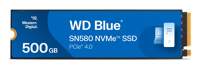 Western Digital Blue SN580 | 500GB NVMe SSD | M.2 Gen4 | 4.000MB/s Lezen | 3.600MB/s Schrijven