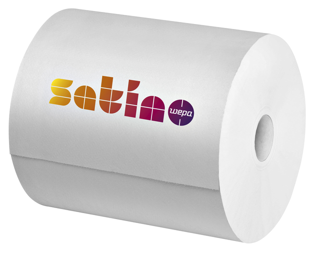 Poetspapier Satino CR1 Comfort 2-laags 1000 vel wit 305290