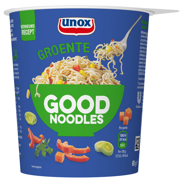 Good Noodles Unox groenten cup Good Noodles Unox groenten cup
