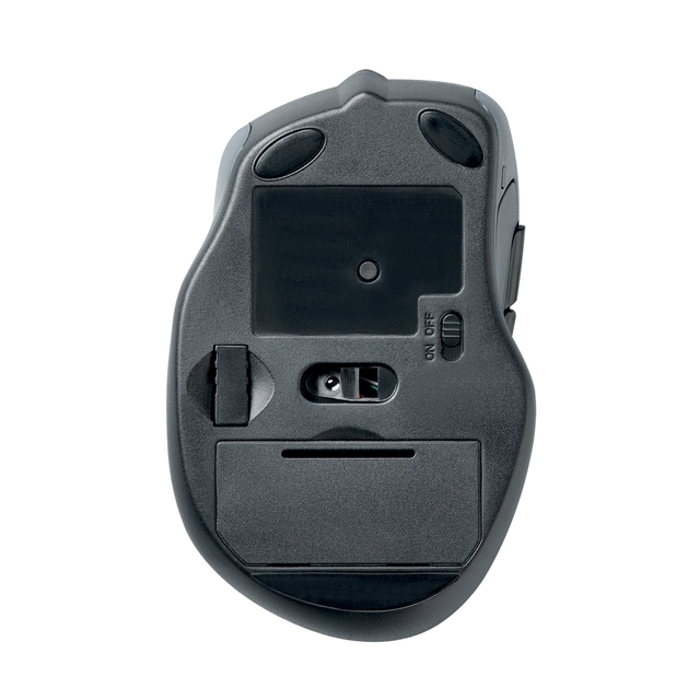 mouse, wireless, onderkant, batterijvak, scrollwiel