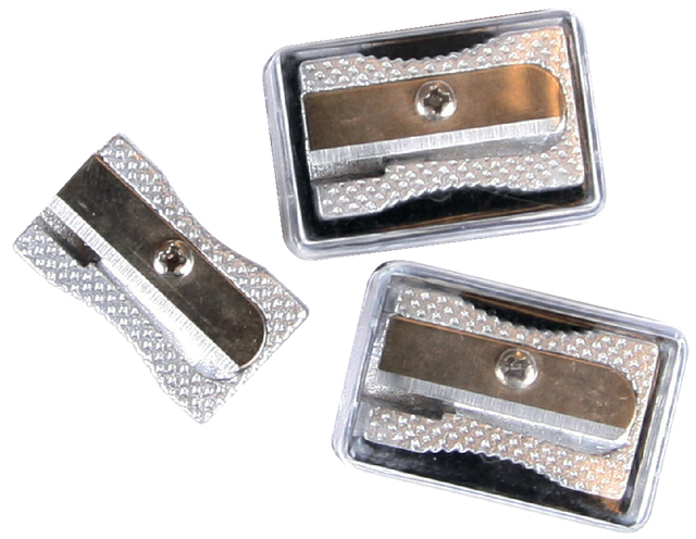 Puntenslijper Quantore 26.5x26x17 aluminium Puntenslijper Quantore 26.5x26x17 aluminium