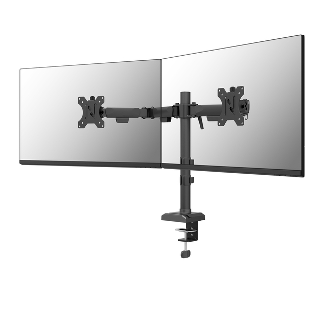 Monitorarm Neomounts NERO 2 schermen DS60 32 inch zw Monitorarm Neomounts NERO 2 schermen DS60 32 inch zw