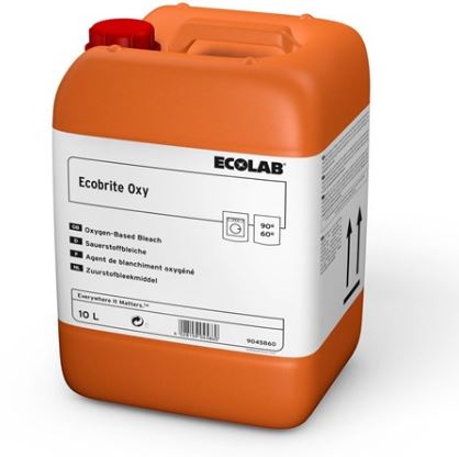 Ecolab Ecobrite Oxy Zuurstofbleekmiddel Oranje can 10ltr