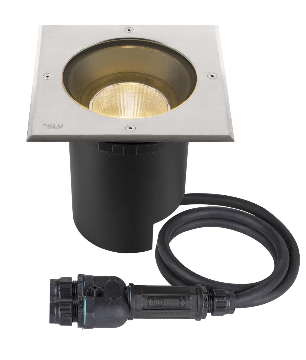 inbouwspot, vierkante frame, LED, kabelset, installatieset