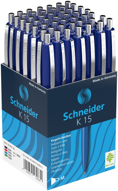 ballpoint pen, blau pens, K15, Schneider, gemaakt in Duitsland
