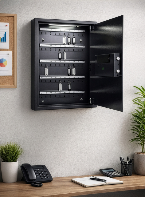 Sleutelkast Pavo High security Smart 50 haken 550x380x100mm