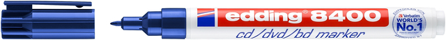 Cd marker edding 8400 rond 0.5-1.0mm blauw Cd marker edding 8400 rond 0.5-1.0mm blauw