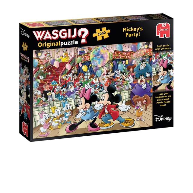 Puzzel Wasgij Original Mickey's Party 1000 stukjes Puzzel Wasgij Original Mickey's Party 1000 stukjes