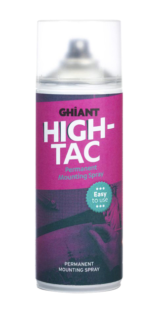 Lijmspray Ghiant High-Tac permanent 400ml Lijmspray Ghiant High-Tac permanent 400ml