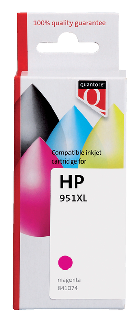 Inktcartridge Quantore alternatief tbv HP CN047AE 951XL rood Inktcartridge Quantore alternatief tbv HP CN047AE 951XL rood