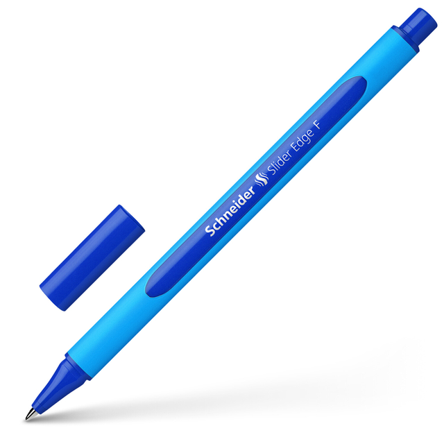 marker, marker pen, blauwe marker, highlighter, schneider edge f