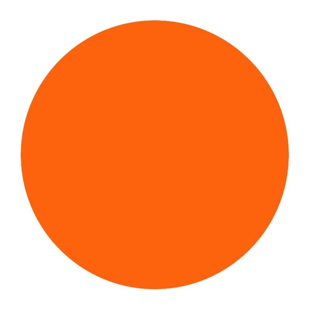Plakkaatverf Qrea oranje 1000ml