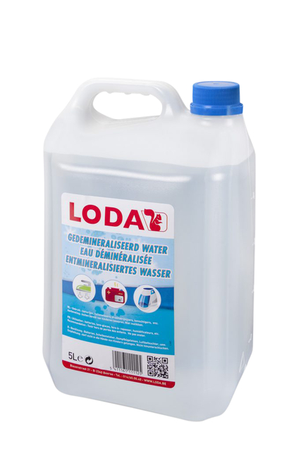Water Loda gedemineraliseerd 5l Water Loda gedemineraliseerd 5l