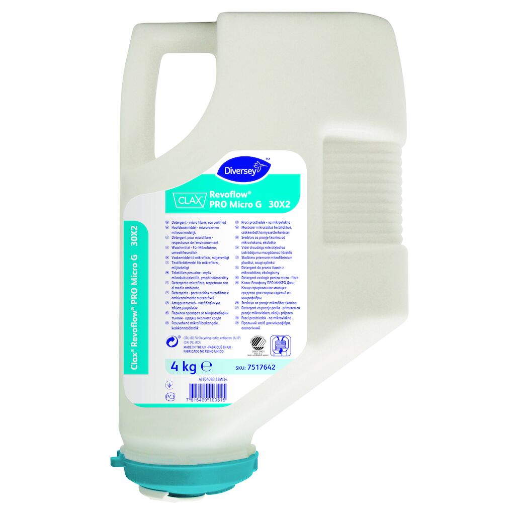 Diveresey Clax Revoflow PROMicroG 30X2 Wasmiddel doos 3x4kg