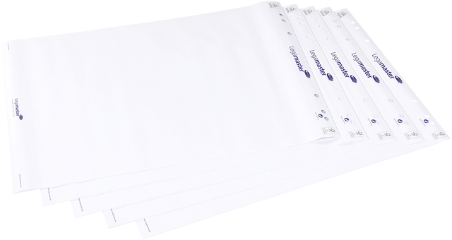 Flipoverpapier Legamaster blanco 20vel 5stuks Flipoverpapier Legamaster blanco 20vel 5stuks