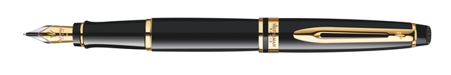 Vulpen Waterman Expert black lacquer GT medium Vulpen Waterman Expert black lacquer GT medium