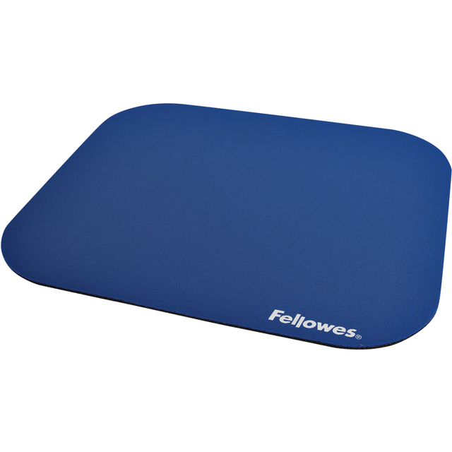 Muismat Fellowes standaard 200x228x4mm blauw Muismat Fellowes standaard 200x228x4mm blauw