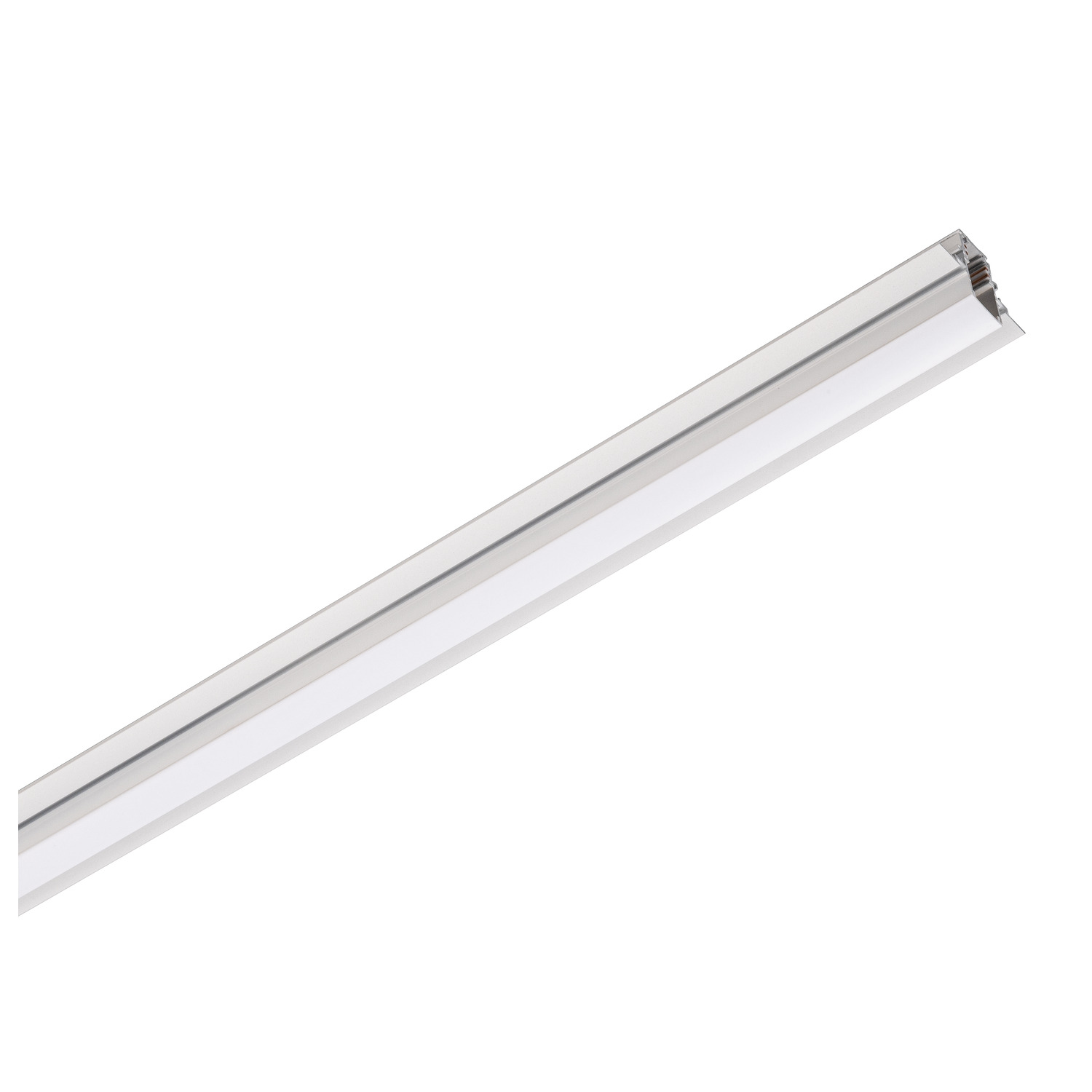 1m inbouwrail, 48V TRACK, wit, DALI