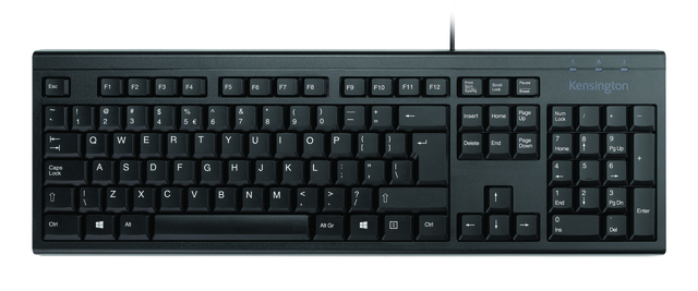 Toetsenbord Kensington EQ KB100 Standaard Qwerty Toetsenbord Kensington EQ KB100 Standaard Qwerty
