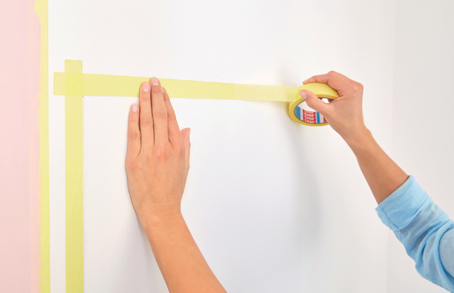 Afplaktape tesa®  Professional 25mx38mm geel