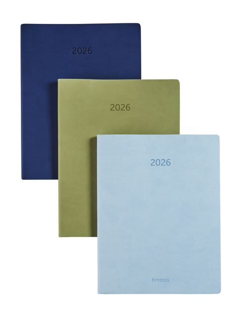 Agenda 2026 Brepols Timing Colora 7dagen/2pagina's groen, lichtblauw, donkerblauw Agenda 2026 Brepols Timing Colora 7dagen/2pagina's groen, lichtblauw, donkerblauw