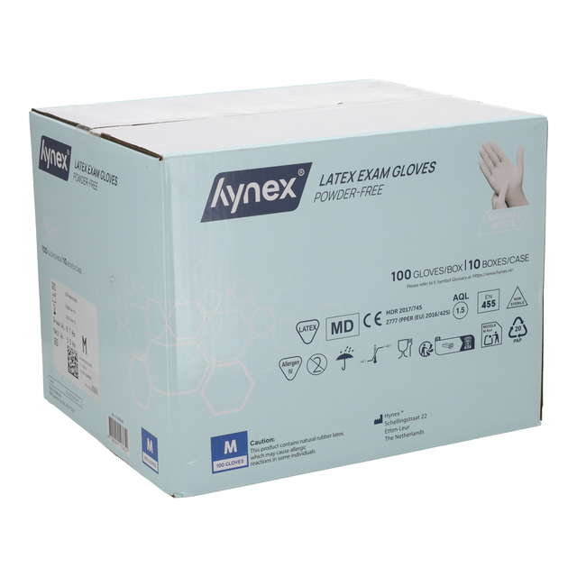 latex, examen, handschoenen, doos, 100 handschoenen