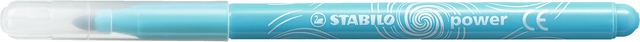 Viltstift STABILO power 280/12 assorti etui à 12 stuks
