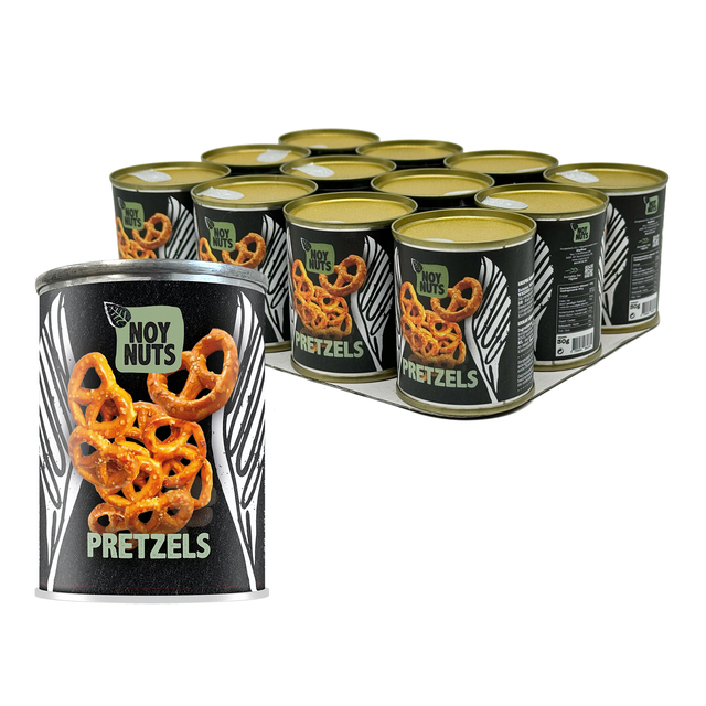 Pretzels NoyNuts blik 25 gram Pretzels NoyNuts blik 25 gram