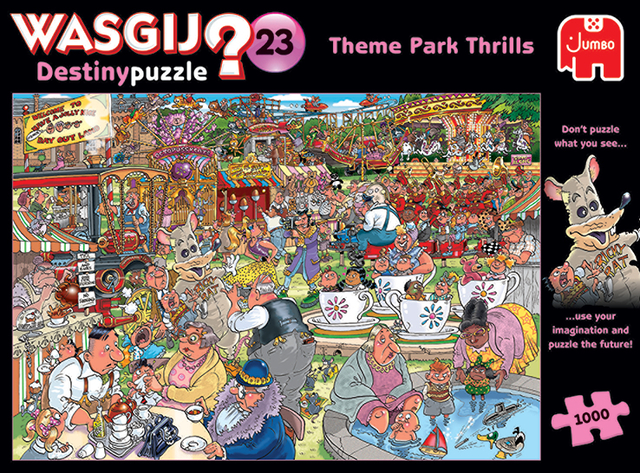 Puzzel Wasgij Destiny 23 Spektakel In Pretpark! 1000 stukjes