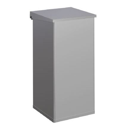 Carro Afvalbak VB709762 110ltr Aluminium Grijs