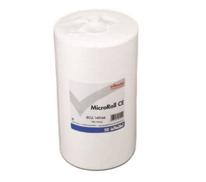Vileda MicroRoll 200 doeken Wit 35x25cm doos 4 rollen Vileda MicroRoll 200 doeken Wit 35x25cm doos 4 rollen